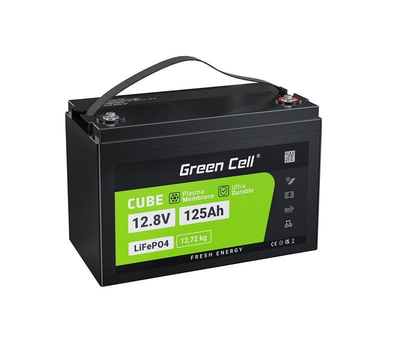 Green Cell Akumulátor LiFePO4 12V 125Ah